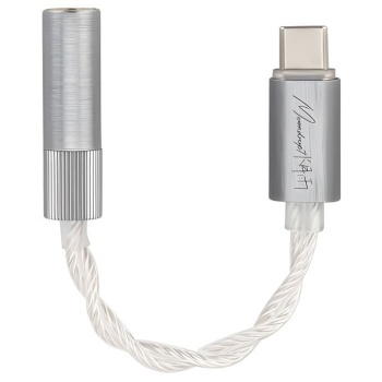 Moondrop 01 0010 ECHO-B Taşınabilir Usb-C DAC/AMP AD / DA Dönüştürücü (4.4mm) | Balanslı Çıkış Mobil Cihazlar İçin Güçlü Amplifikasyon